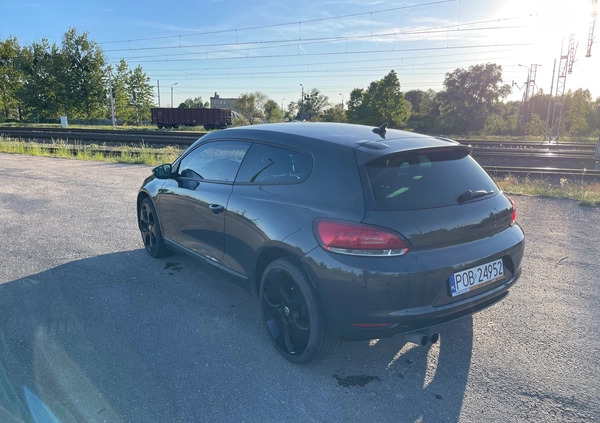 Volkswagen Scirocco cena 13500 przebieg: 214350, rok produkcji 2008 z Rogoźno małe 22